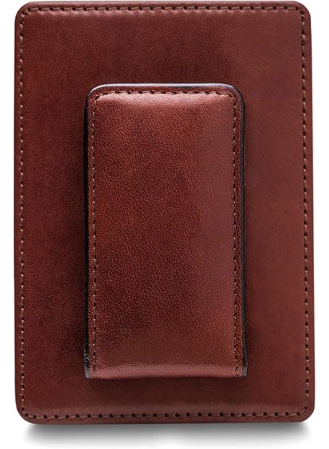 Bosca Bosca Old Leather RFID Blocking Front Pocket Wallet with Magnetic Money Clip - Leather Wallet for Men  - Image 2