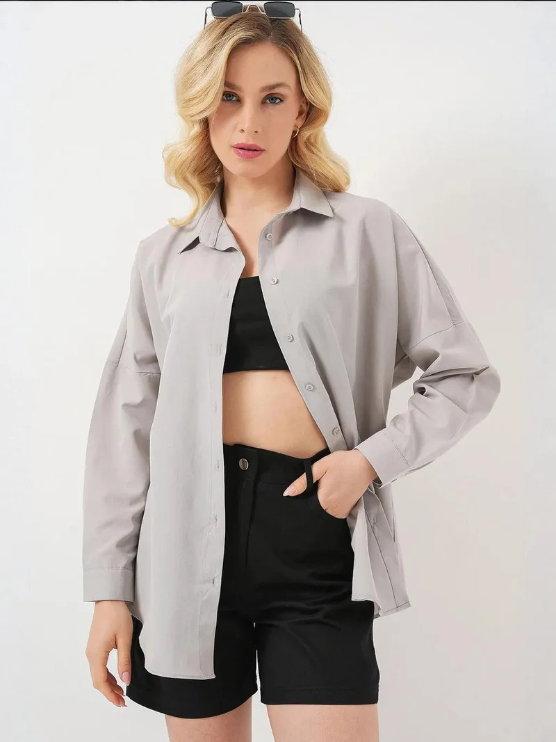 BIG DART BDART Oversized Poplin 2-Pack Shirt