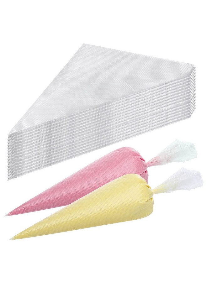 LoveBB 500 Pcs Piping Bags Disposable 10.6 inch Thick Tipless Pastry Bags Icing Frosting Bags for Baking Cookies Cupcake Decorating Supplies - Image 1