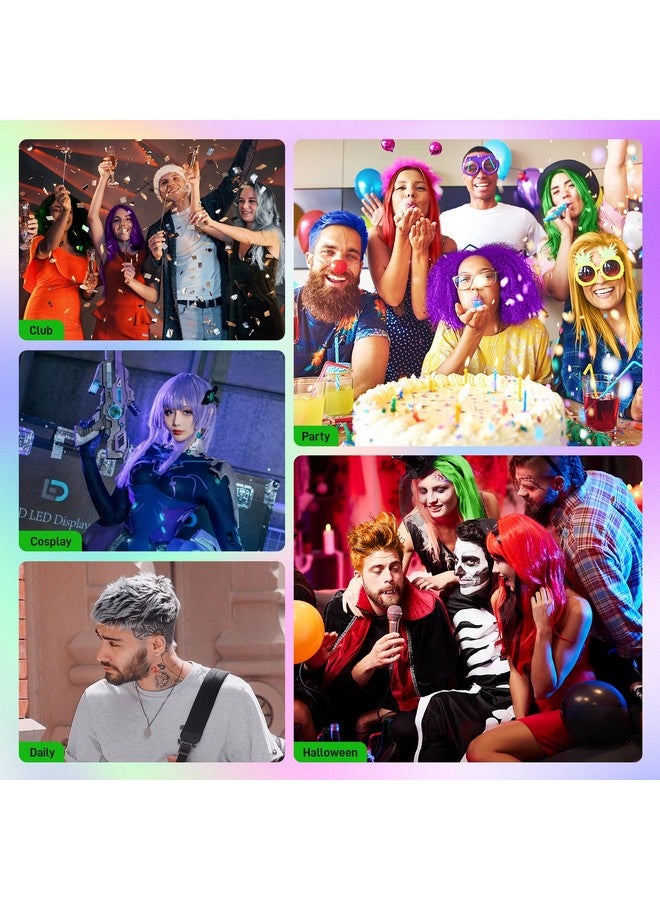 Spdoo Blue Temporary Hair Dyetemporary Hair Color Waxnatural Washable Hair Dye Temp Hair Color For Women Men Kids Party Cosplay Halloween - Image 5