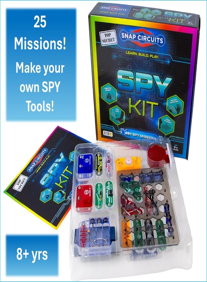 Snap Circuits® Spy Kit | 25+ Activities | STEM Educational Toy for Kids 7 + - Image 2