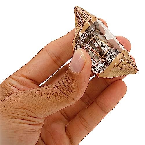 JVCV® Soft TPU Transparent Cover Compatible with Suzuki Jimny Grand Vitara Victoris Baleno XL6 Swift Ertiga Dzire Fronx and Toyota Rumion Glanza Hyryder 2 Button Smart Key (Transparent Gold) - Image 5