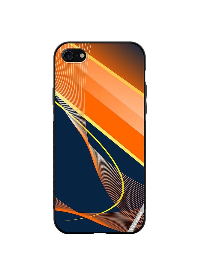 VR CREATIVE Protective Case Cover For Apple iPhone SE (2022) Layers Design Multicolour - Image 1