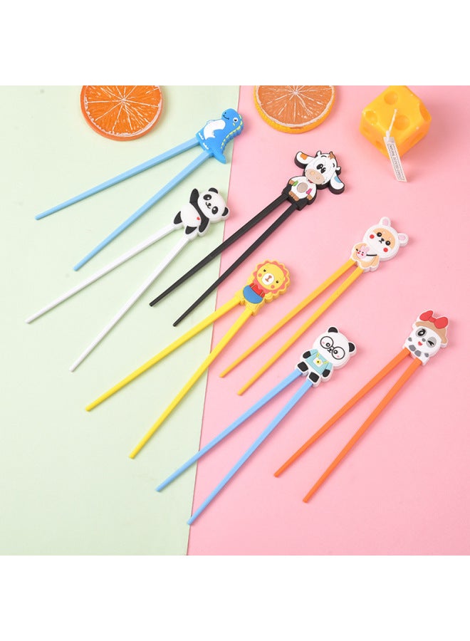 Children's Chopsticks Cartoon Cute Little Panda Chopsticks 2-6 Years Old Children's Special Tiger Mouth Auxiliary Baby Chopsticks-Color:Panda 1  - Image 3
