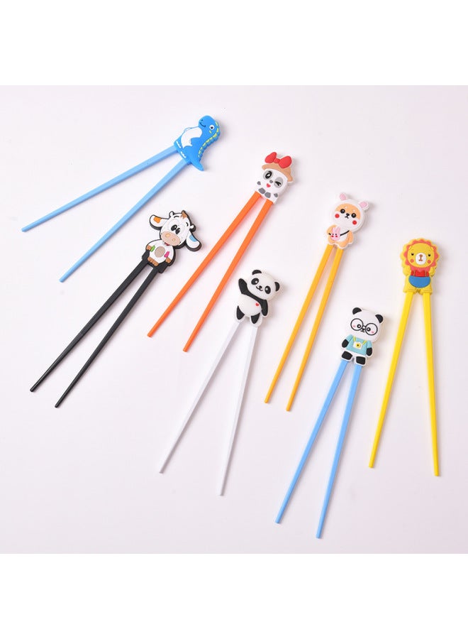Children's Chopsticks Cartoon Cute Little Panda Chopsticks 2-6 Years Old Children's Special Tiger Mouth Auxiliary Baby Chopsticks-Color:Panda 1  - Image 4