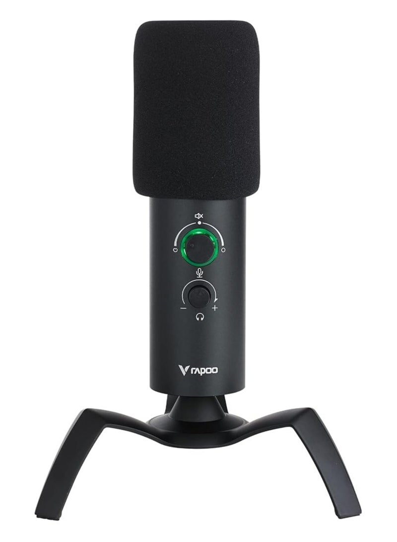 Rapoo VS500 LED Dual Directional Gaming Microphone With Stand 11839 - Image 2