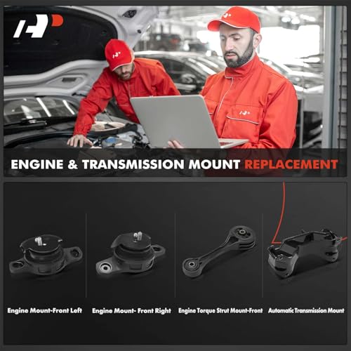 A-Premium 4PCS Engine Motor Transmission Mount and Torque Strut Mount Set Compatible with Subaru Outback, Legacy, 2005 2006 2007 2008 2009, 2.5L, Manual Transmission - Image 2