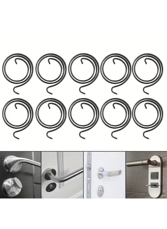 10pcs Stainless Steel Door Handle Torsion Springs Flat Wire For Repair - Image 3