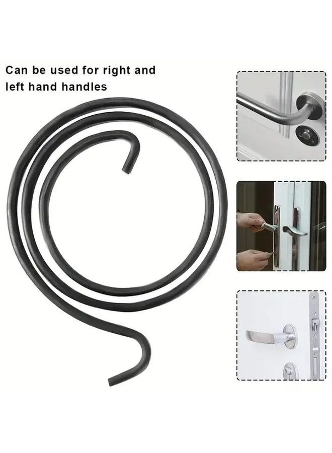 10pcs Stainless Steel Door Handle Torsion Springs Flat Wire For Repair - Image 4