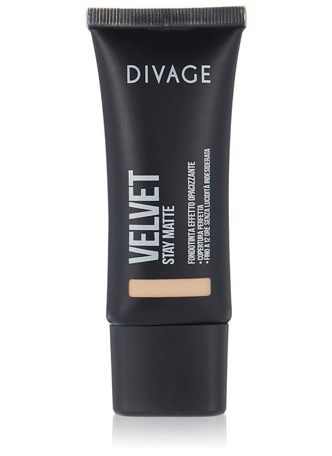 Divage Velvet Stay Matte Foundation Matt Effect Cream In Num. 02 30ml