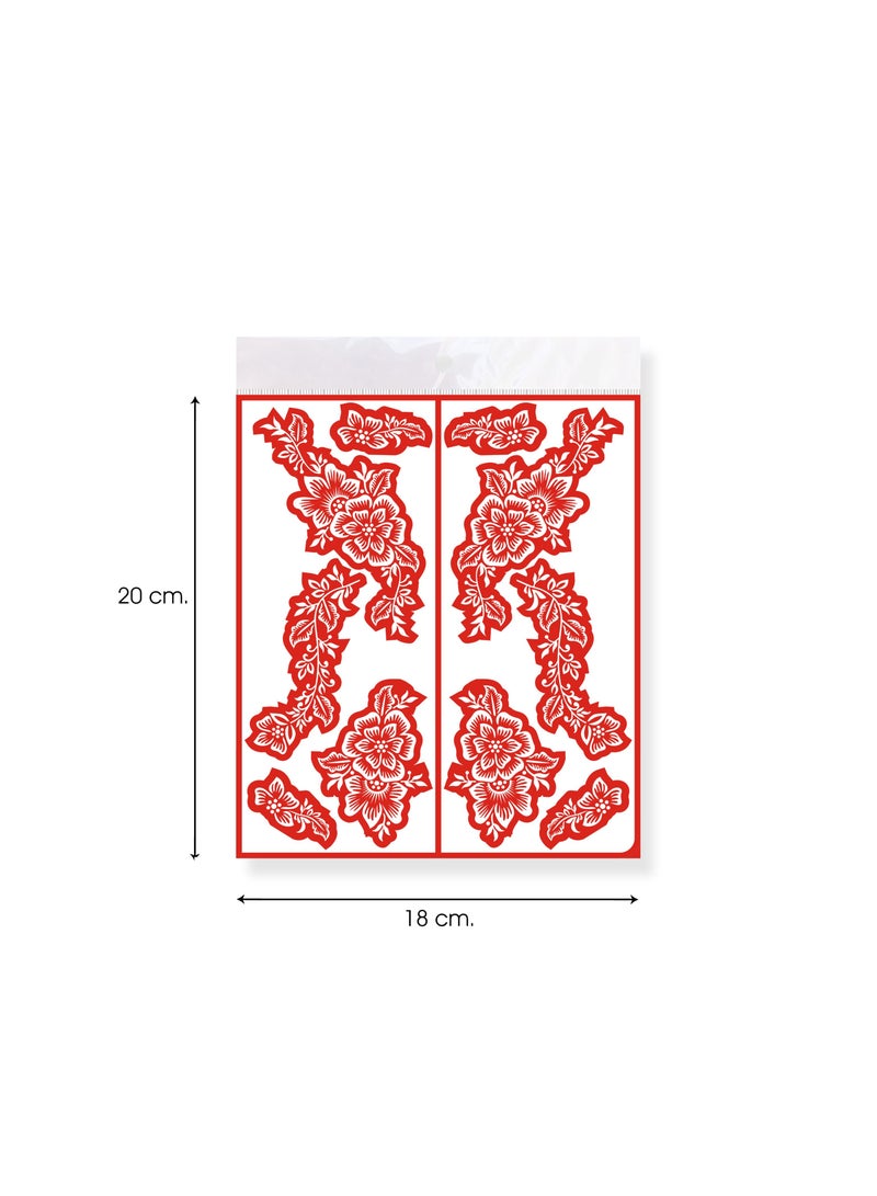 ملصق تصميم الحناء ماجارات للبالغين - متوسط / MJ216 - Image 3