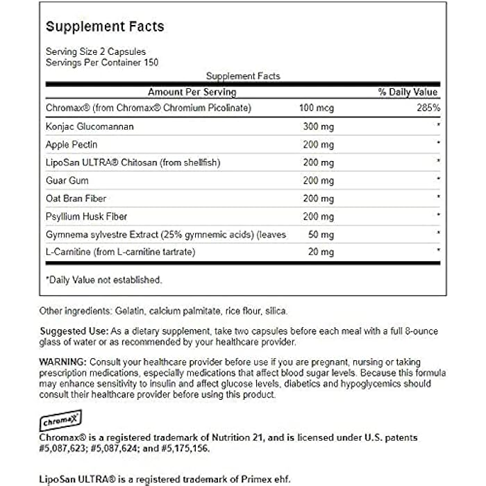 Swanson Glucomannan+ 300 Capsules - Image 2