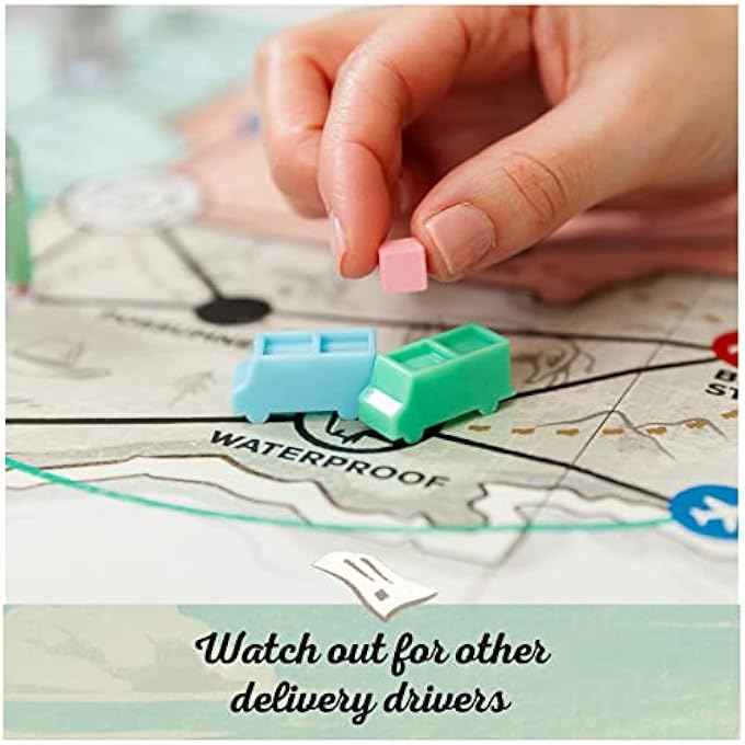 Spin Master Games USPS Great American Mail Race A LetterCarrying Family Board for Kids 10 and Adults - Image 5