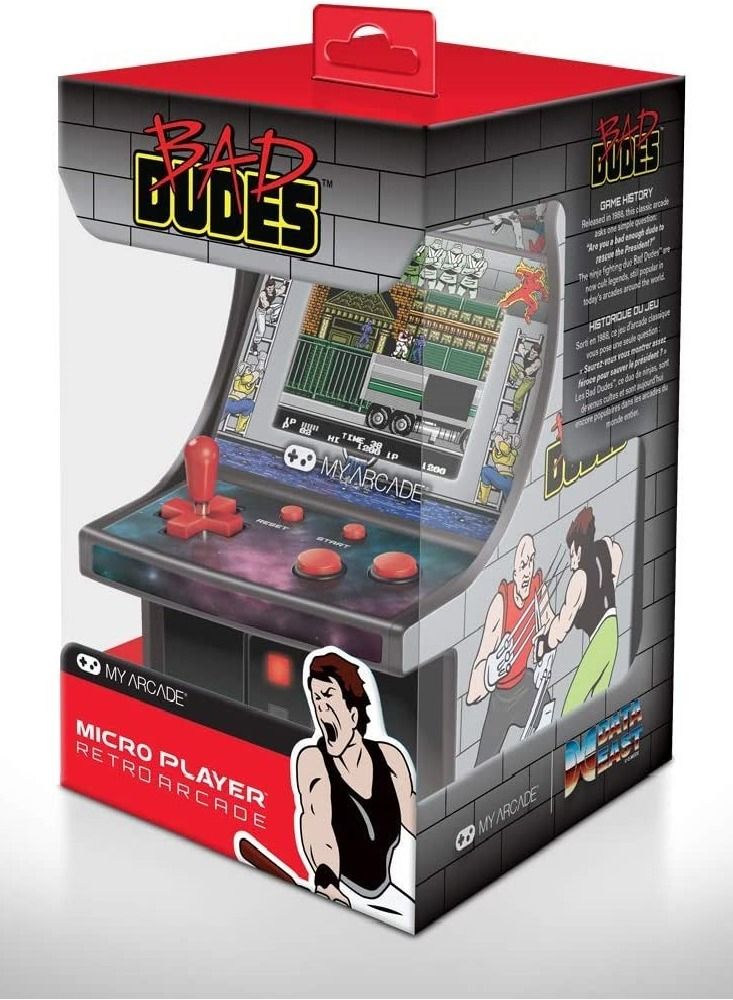 My Arcade Bad Dudes Micro Player