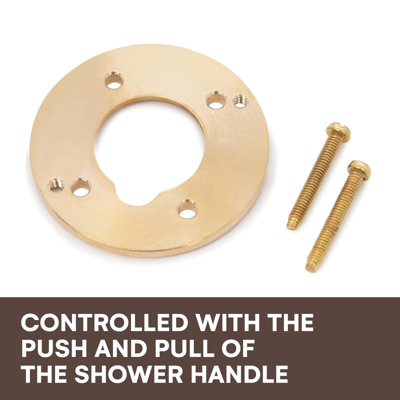 Aviano Hardware طقم محول دش بديل لجزء موين 145058 - يحول الصمام القياسي إلى صمام موينترول، قطع غيار فيستر - Image 2