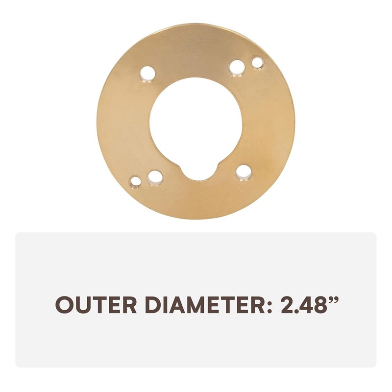 Aviano Hardware طقم محول دش بديل لجزء موين 145058 - يحول الصمام القياسي إلى صمام موينترول، قطع غيار فيستر - Image 3
