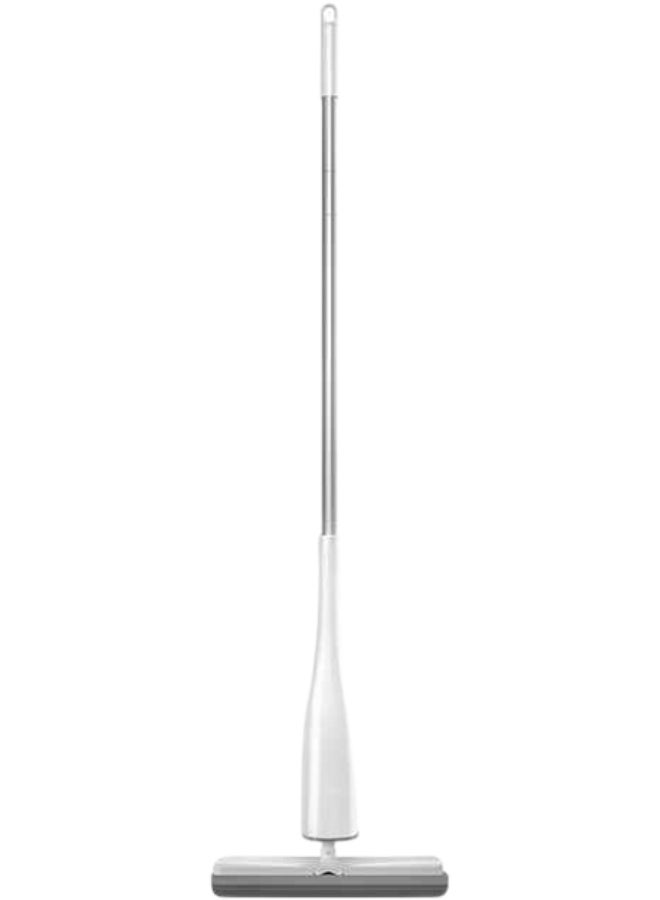 Mop Long Hand Flat Self Wringing Easy Use Foldable Floor Cleaning Mop - Image 1