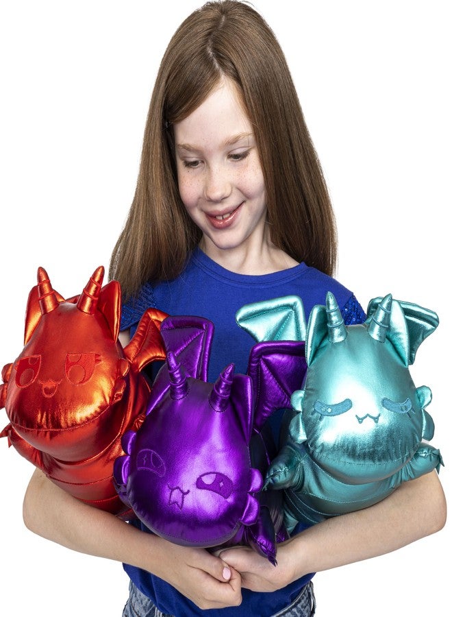 Aphmau أفماو ميمياو 11 بوصة كلاسيك ميستري بلش، تنين، قناة يوتيوب ماينكرافت للألعاب، صندوق ميستري بلش، صندوق أعمى، 1 من 8 ميمياو تنين ممكن، منتجات رسمية - Image 5