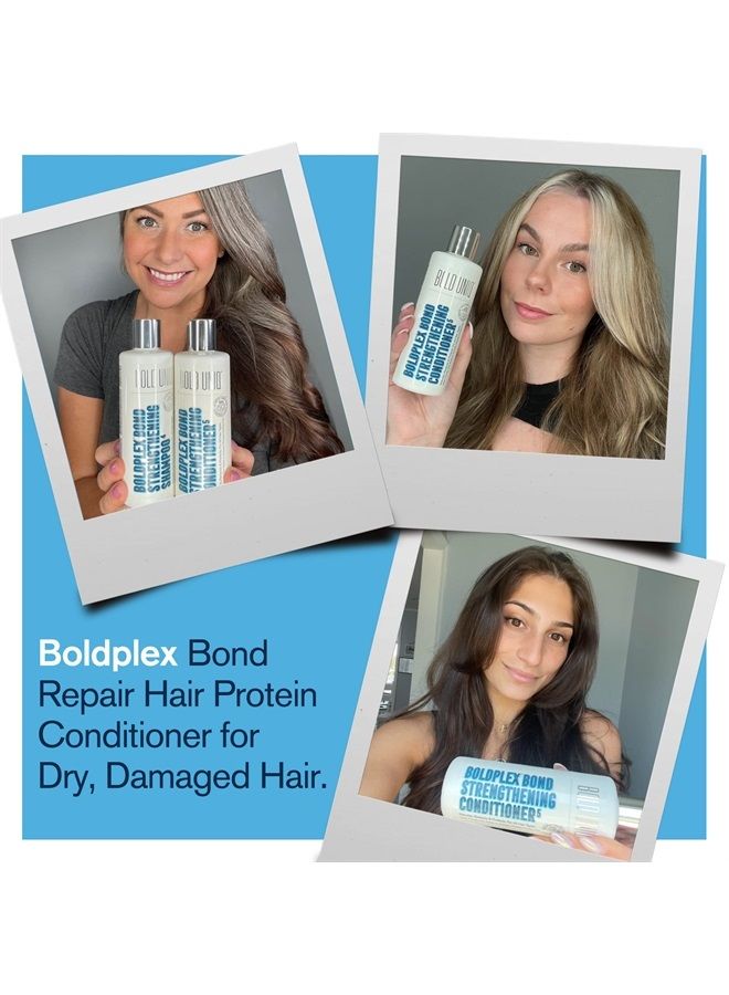 BOLD UNIQ BoldPlex 5 Bond Strengthening Protein Conditioner for Dry Damaged hair - Hydrating Formula for Curly, Dry, Colored, Frizzy, Broken or Bleached Hair Types. Cruelty-free & Vegan - Image 2