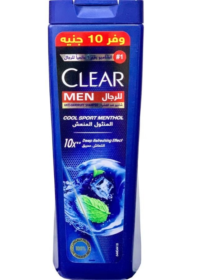 كلير CLEAR COOL SPORT MENTHOL SHAMPOO 180ML
