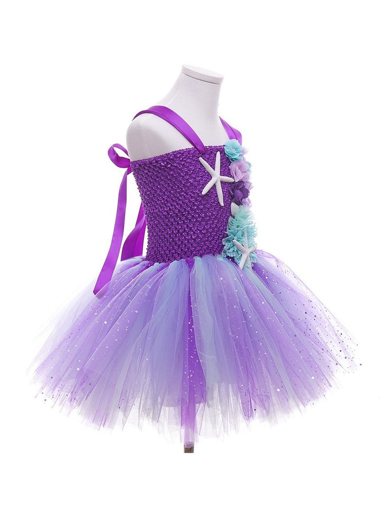 Mermaid cosplay children's princess dress performance dress girls Costumes - Image 3
