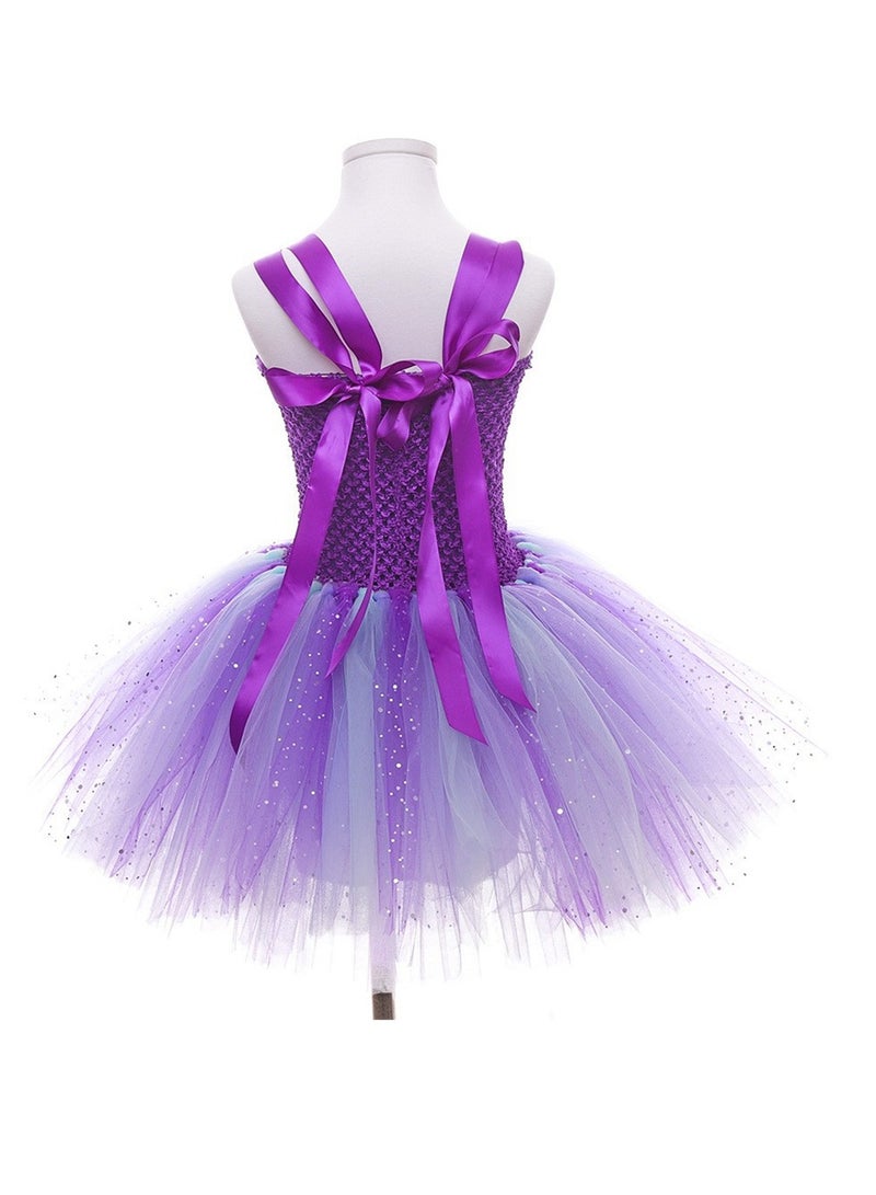 Mermaid cosplay children's princess dress performance dress girls Costumes - Image 4
