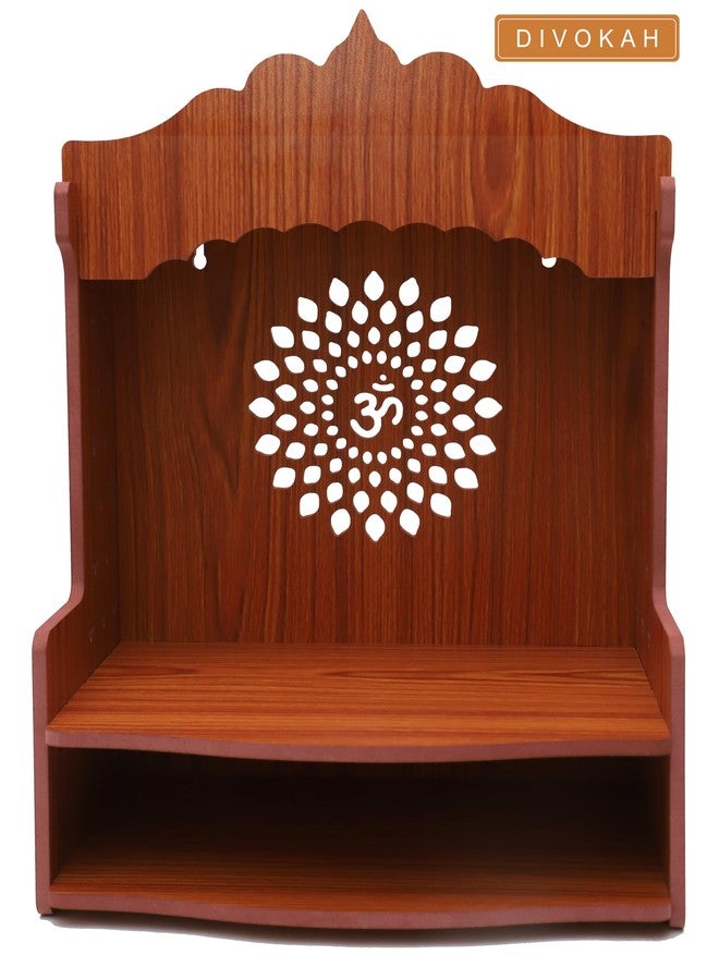 DIVOKAH® Beautiful MDF Wooden Temple/Home Temple/Pooja Mandir (8 MM Plywood Thickness) (WDN OMF) - Image 2