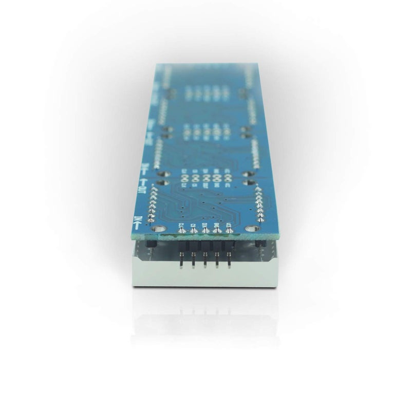 DEVMO MAX7219 Dot Matrix Display Module Single-Chip Control LED Module DIY Kit Compatible with Ar-duino with 5pin Line - Image 4