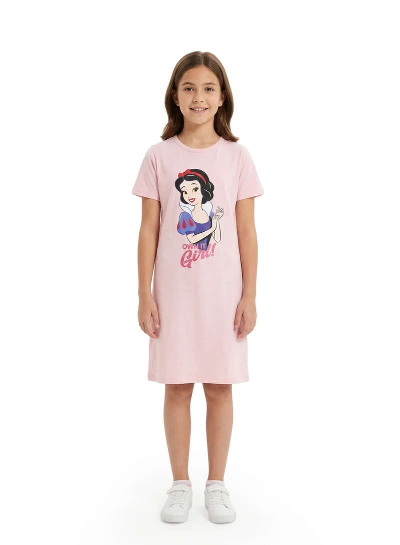 ديزني Teen Girls Snow White Graphic Printed Dress