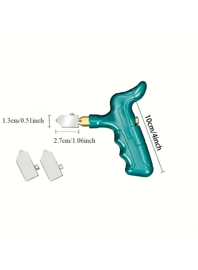 3pcs Professional Tile Glass Cutter Diamond Carbide Blade Automatic Oil System - Image 5