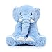 MorisMos Large Elephant Stuffed Animal 196inch Soft Stuffed Elephant Plush Companion Gifts for Girls Boys Blue - Image 2