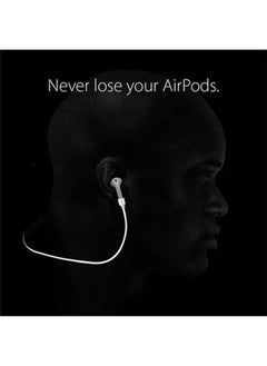 Rabos Anti-Lost Sport Silicone Strap Cable For Apple AirPods Clear  - Image 2