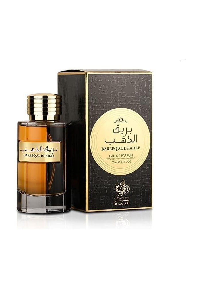 Al Wataniah Bareeq Al Dhahab Eau de Parfum 100ml - Image 1