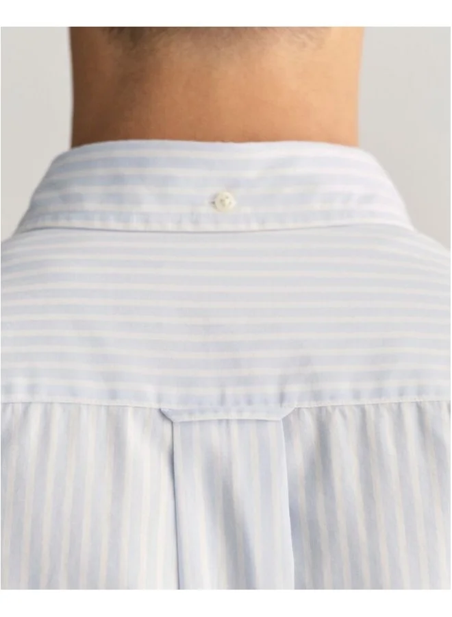غانت Gant Regular Fit Striped Poplin Shirt