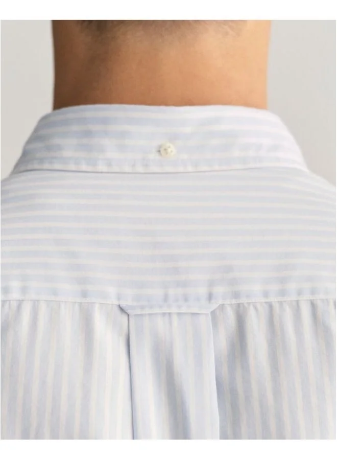 GANT  Gant Regular Fit Striped Poplin Shirt for Men | Best Price UAE