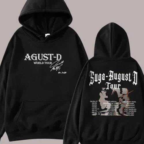 2022 Winter Kpop Hoodie Casual Loose Fit Colorblock Sweatshirt Unisex 9 in black.