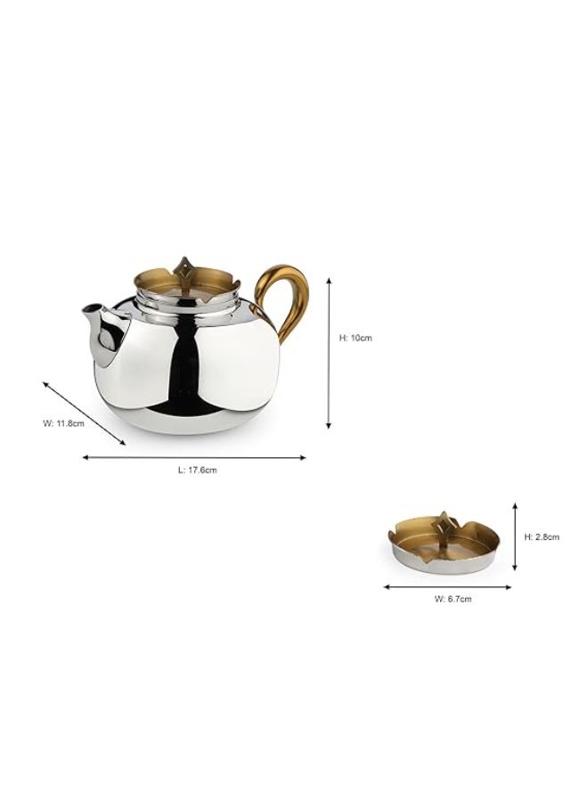 Arttd Inox أباريق شاي علاء الدين (6 قطع) | جودة ممتازة | تصميم متين وأنيق للمنازل الحديثة - Image 4