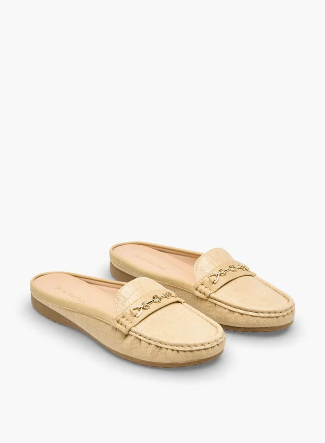 لو كونفورت half Shoes in Croco matchback