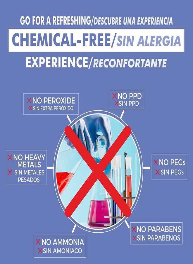 Indus Valley Aqua Hair Color Light Brown Gray Coverage Hair Dye Allergy Free Organic Hair Color - Image 4