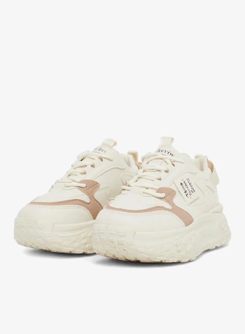 Styli Chunky Sole Lace Up Sneaker