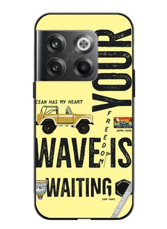 Protective Case Cover For OnePlus Ace Pro Your Wave Is Waiting Design Multicolour