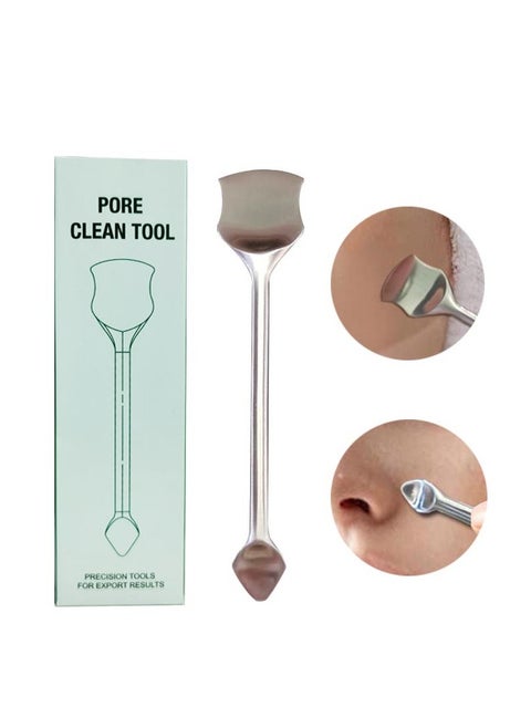 Stainless Steel Pore Cleaning Tools, Blackhead Cleaners, Acne Cleaning Beauty Spatulas, Makeup Removal Tools