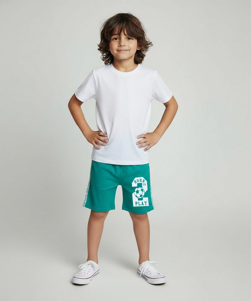 KYDA KIDS® Boys 100% Pure Cotton Printed Regular Fit Knee Length Shorts | Soft Breathable Casual Summer Wear | Comfortable Everyday Shorts for Boys (Pack of 5) - Image 2