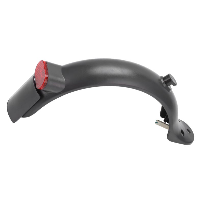 Electric Scooter Rear Fender: High Strength ABS PC Material - Waterproof Dustproof Taillight With 3 0.5W Lamp Beads, European Standard License Plate Holder for Electric Scooter Safety & All-Weather Us - Image 5