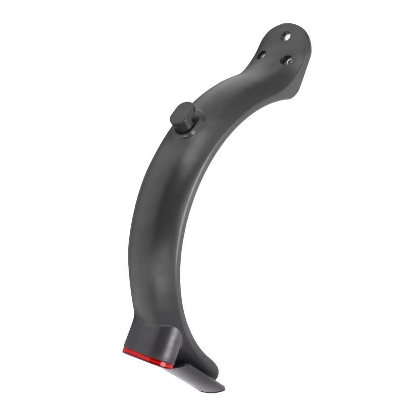Electric Scooter Rear Fender: High Strength ABS PC Material - Waterproof Dustproof Taillight With 3 0.5W Lamp Beads, European Standard License Plate Holder for Electric Scooter Safety & All-Weather Us - Image 4