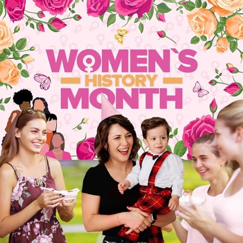SZTZPW Womens History Month Decorations Backdrop Banner, 5×3Ft Large Size International Womens Day Decorations for Photography Celebrate Female Liberation Wall Background - Image 5