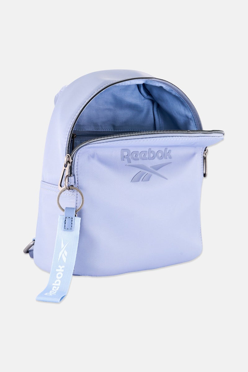 Reebok Women Brand Logo Mochila Backpack, Grey  - Image 3
