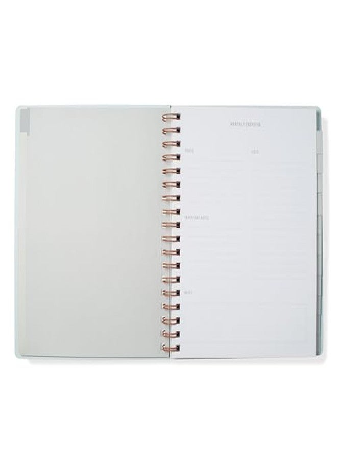 Fringe Studio Paper Cover Non-Dated Monthly Planner with Pocket and Tab Dividers, "UTILITY MONTHLY", Approx. 8"w x 9.5"h, 160 Pg, Utility Collection (879PA003FSC) - Image 3