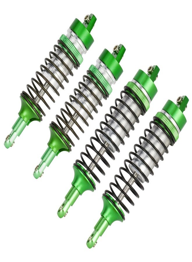 VNUHV Aluminum Front And Rear Shock Absorber for 1/10 Traxxas Slash 4x4 2WD Rustler VXL Stampede RC Car Upgrade Parts Accessories (Green) - Image 3