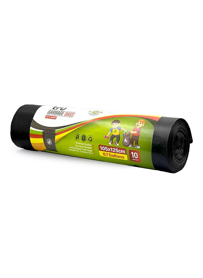 Tru Garbage Bags Compact Roll Black 105x125cm - Pack of 3  - Image 3